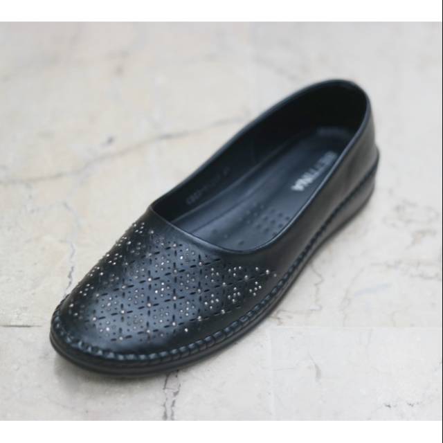 Sepatu teplek wanita flat shoes Bettina