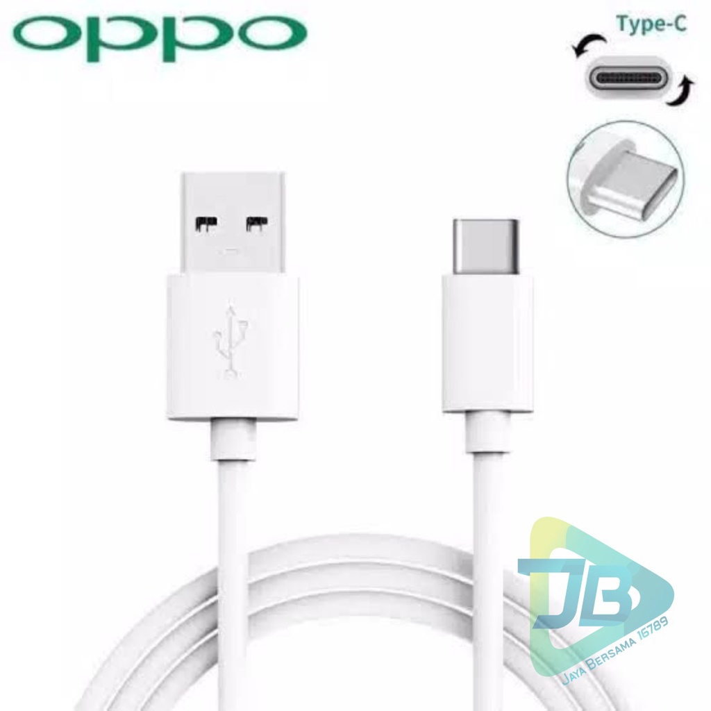 Kabel cable data ORIGINAL ori cabutan oppo 2A tipe c for a52 a53 a92 Reno4 Reno3 Reno2f a5 2020 A9 2020 JB5616