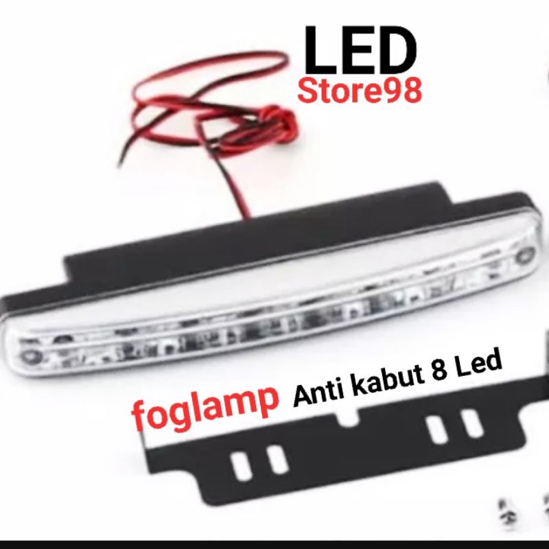 LAMPU FOGLAMP MOBIL 8 MATA 12 VOLT UNIVERSAL