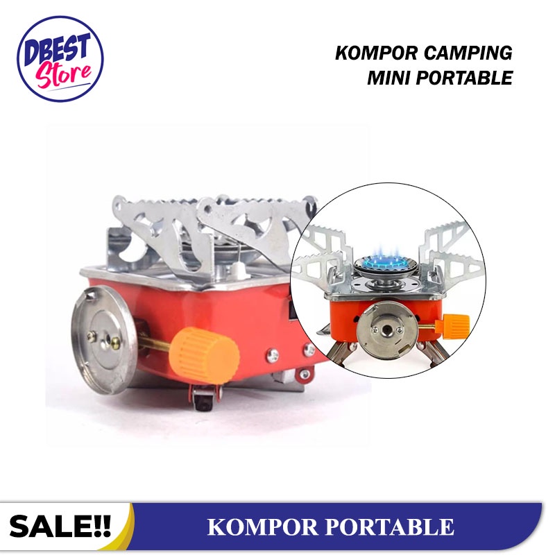 DBEST - BISA COD - Kompor Gas Mini Camping Portable / Kompor Gunung [ Free 1bh Tas ]