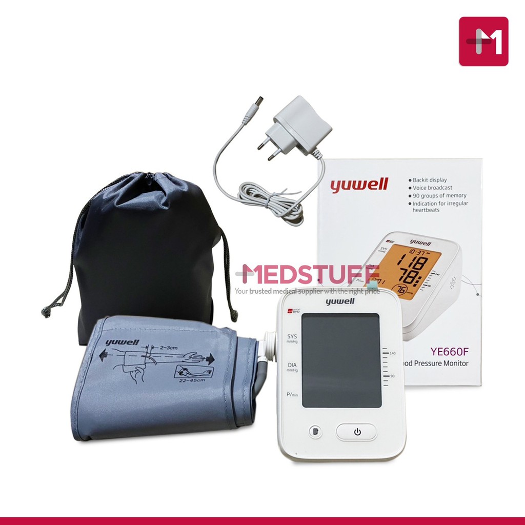 Tensimeter Digital Yuwell YE 660F Tensi Digital