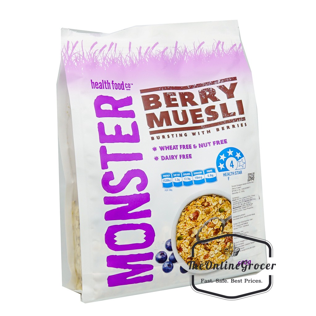 Monster Berry Muesli 600g