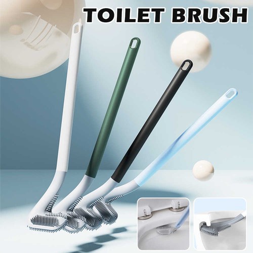 Sgmshop Model Golf Silikon Sikat WC Toilet Lengkung Fleksibel Brush Sikat