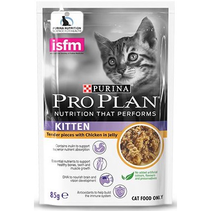 Proplan Kitten Chicken Pouch 85gr Pro Plan Sachet Pouch 85 gr