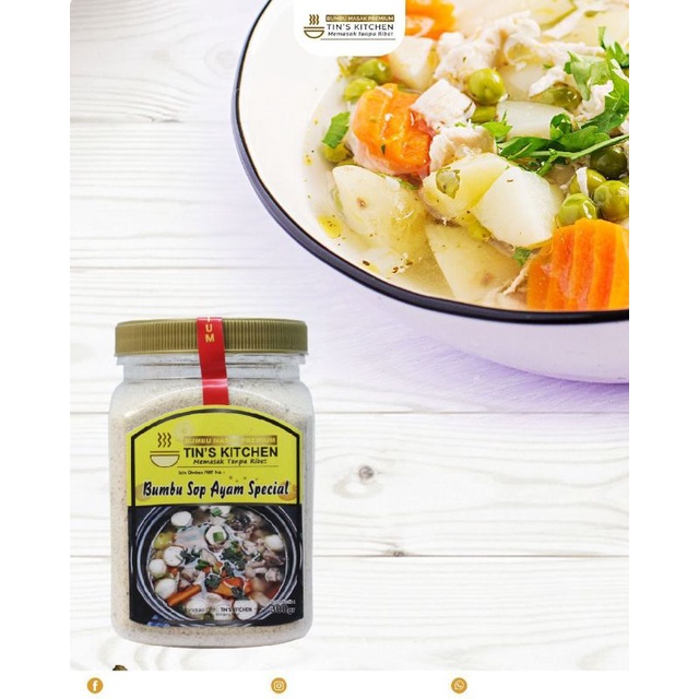 

Bumbu sop ayam special Tin's Kitchen 200g