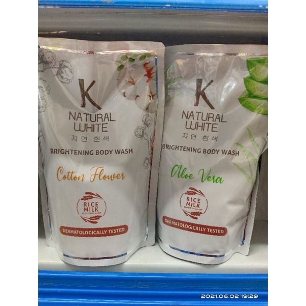 sabun cair k natural white 450ml