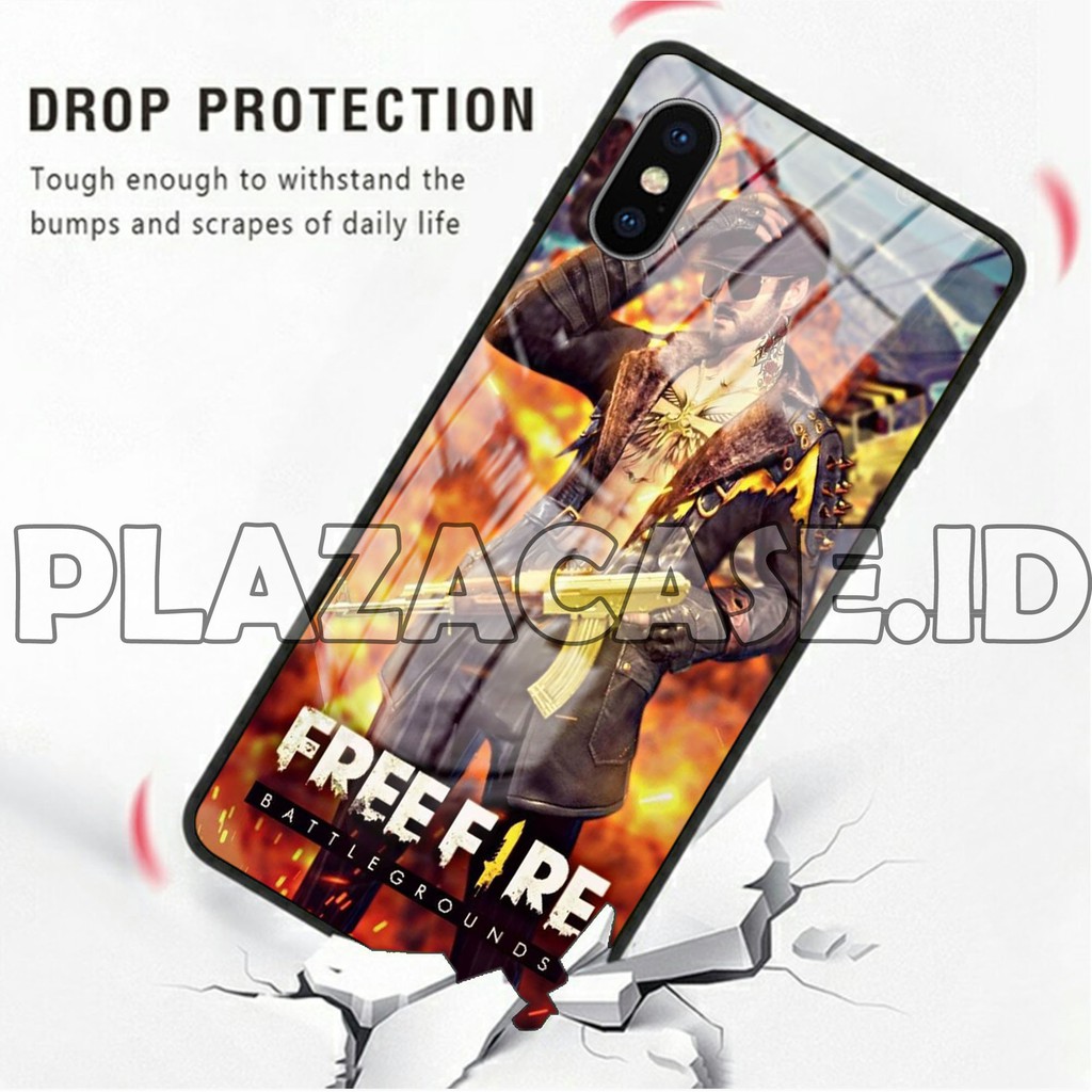 [K27] Soft Case Glass For Oppo/Vivo/Xiaomi/Samsung/Iphone/Realme