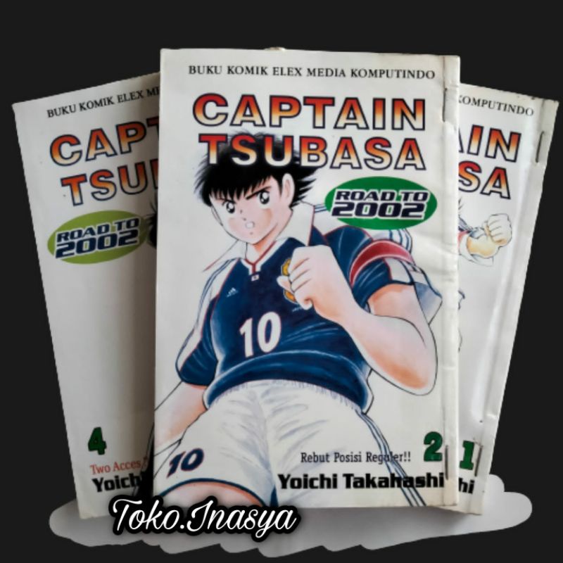 KOMIK CAPTAIN TSUBASA ROAD TO 2002 (BY YOICHI TAKAHASHI) ORIGINAL