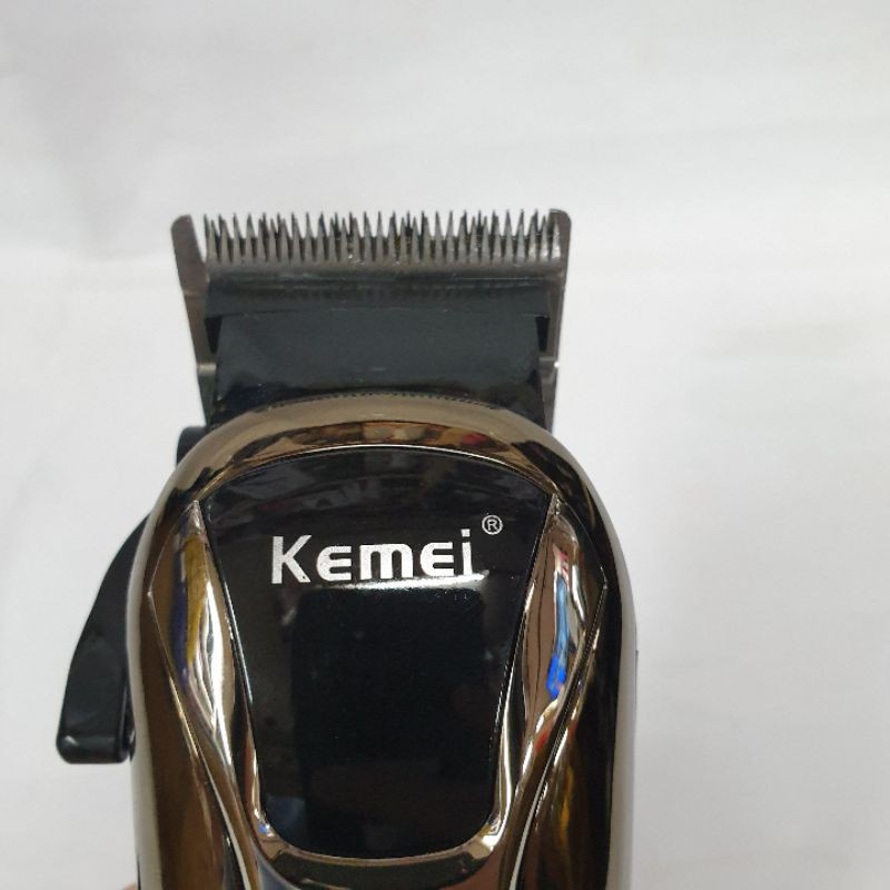 Alat Mesin Cukur Rambut Pria Dewasa Anak Kliper Murah Terbaik Hair Clipper Kemei KM 1990 Cas Bagus