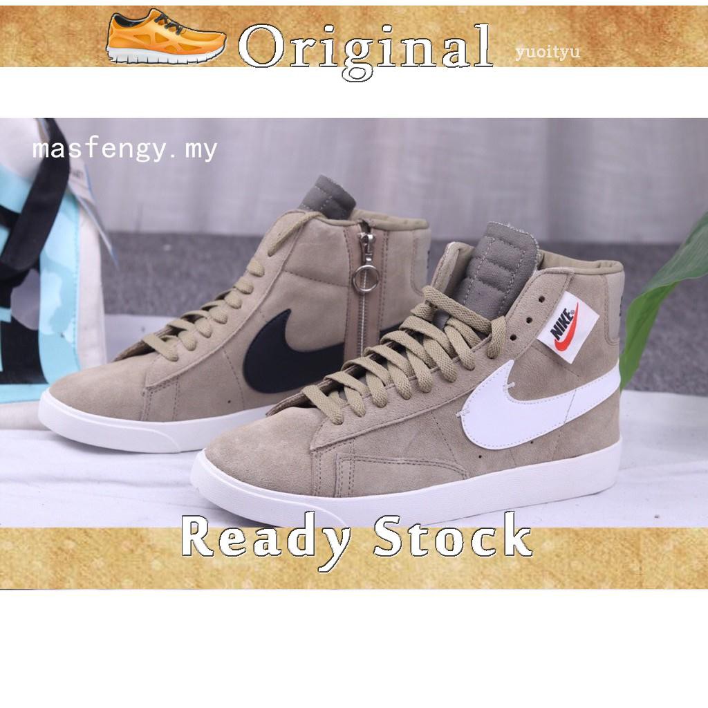 nike high top brown sneakers