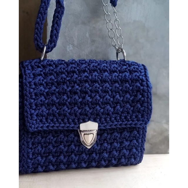 TAS RAJUT|TAS RAJUT TALI KUR|TAS PESTA|TAS SELEMPANG|TAS WANITA
