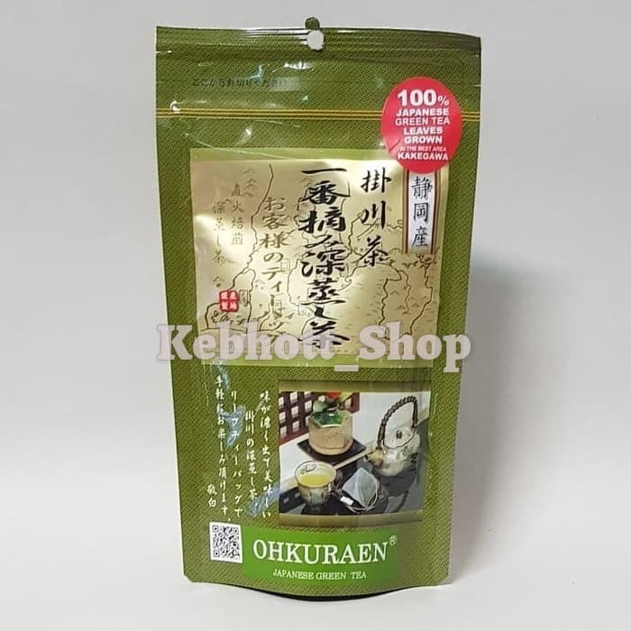 

Ohkuraen Spring Harvest Sencha VIP Japanese Green Tea 40gr Teh Hijau