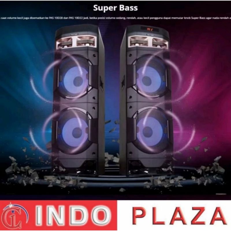 SPEAKER POLYTRON PAS-10D22 / 10DF22 DOUBLE SUBWOOFER