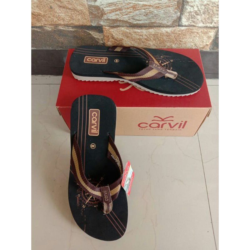 (NEW CARVIL) NOTTON SANDAL JEPIT ORIGINAL CARVIL