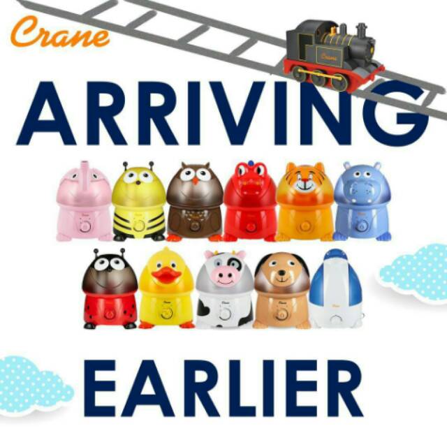 CRANE Adorable Ultrasonic Cool Mist Humidifier