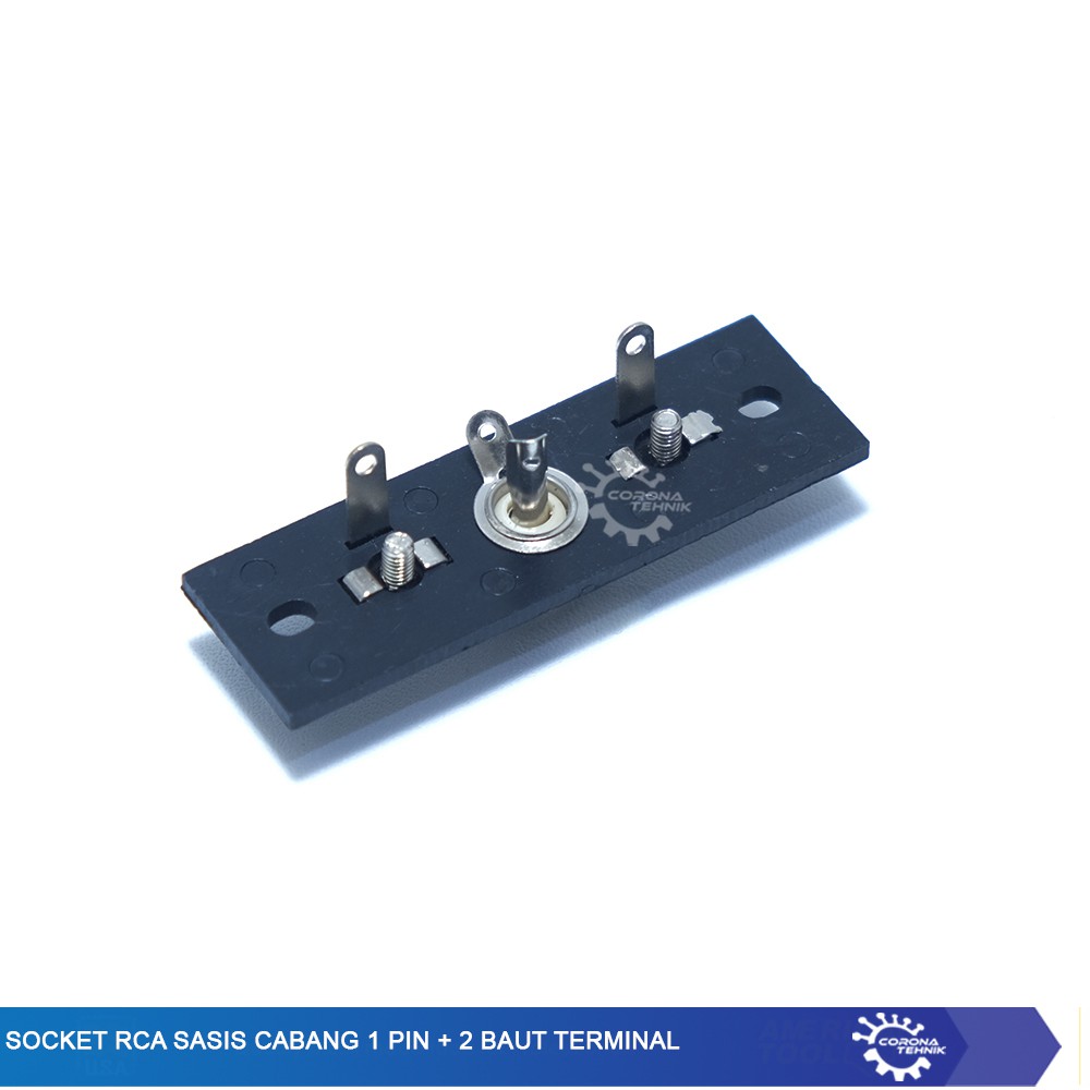 Baut Terminal - Socket RCA Sasis Cabang 1 Pin + 2