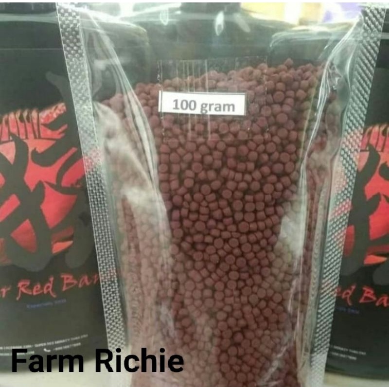 Pelet Louhan SRM Makanan Ikan Super Red Monkey Isi 100 Gr