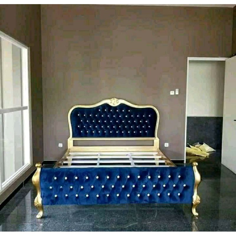 Tempat tidur minimalis/tempat tidur mewah/tempat tidur kayu