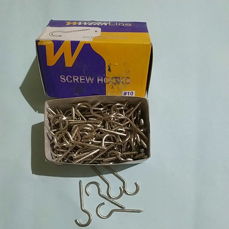 Skrup gantung buka no 10, harga 5 pcs