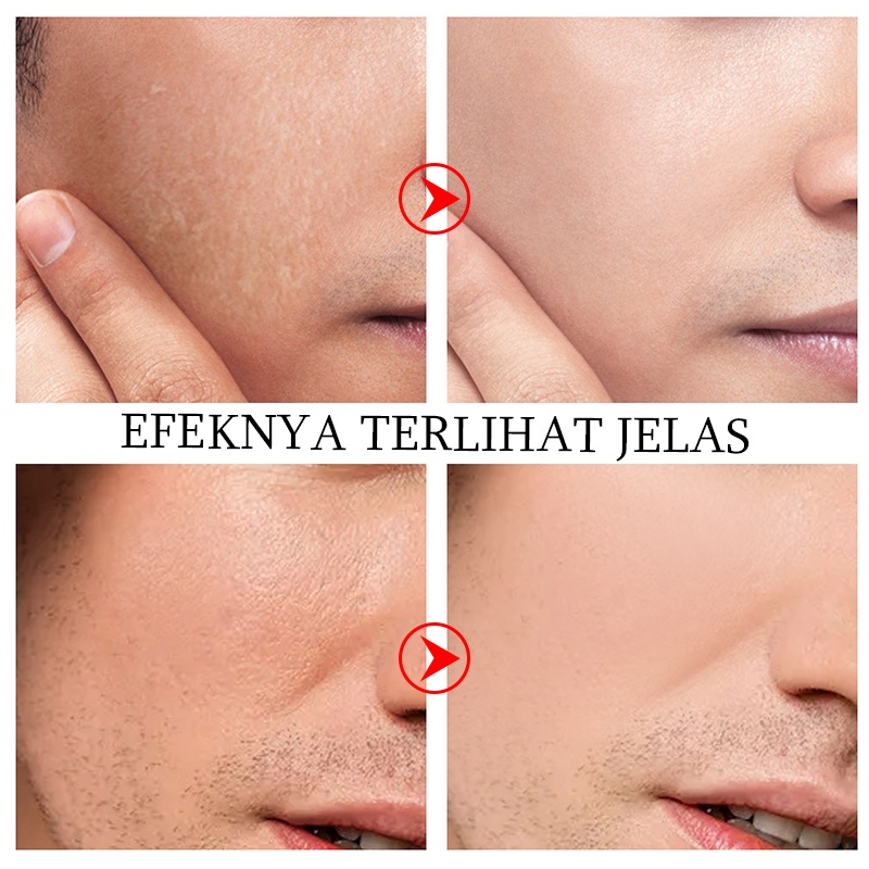 Krim pria pelembab pemutih Men's Moisturizing cream Perawatan wajah Facial care 50G Pelembab hydrating menyegarkan perawatan kulit pelembab mengecilkan pori-pori Meremajakan dan mencerahkan kulit