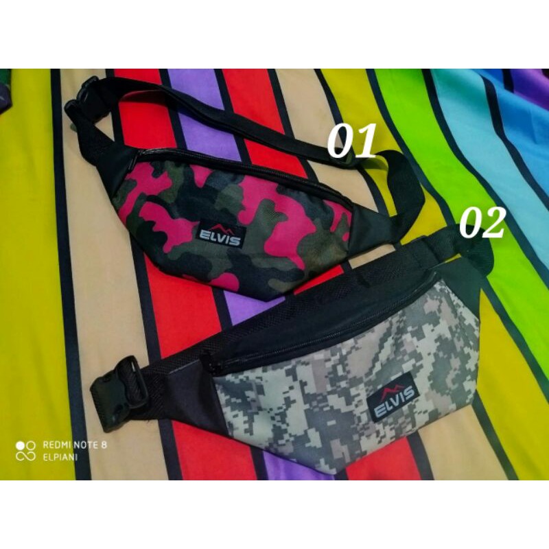 waistbag army murah tas pinggang army elvis