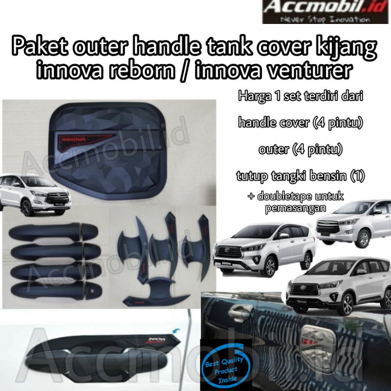 paket outer handle tutup tangki kijang innova reborn / innova venturer