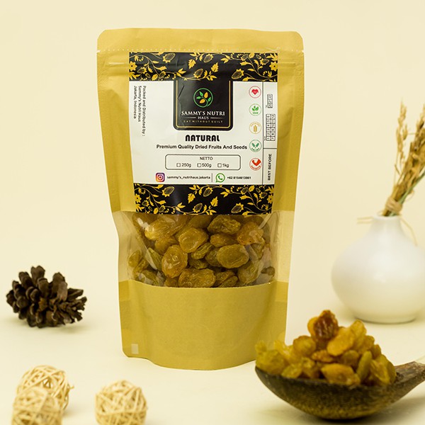 

250GM PREMIUM GOLDEN RAISINS JUMBO USA