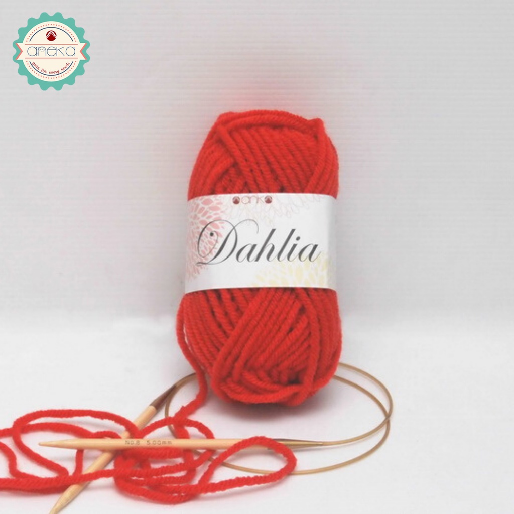 Benang Rajut Karpet Dahlia / Carpet Yarn - 1888 ( Orange Bata )