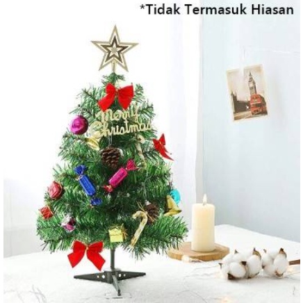 ✔️[Star]❄️ Pohon Natal Mini / Pohon Natal Kecil Mini Untuk Hias Meja Kantor Rumah Bahan PVC premium