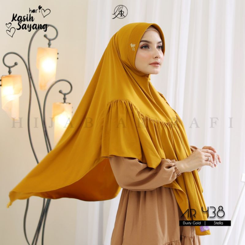TERLARIS BISA COD ✓ Hijab Ar Rafi AR 438 hijab instan bergo Arrafi jumbo || INAYAHHIJAB-8