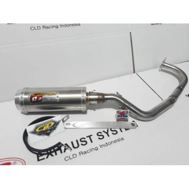 KNALPOT CLD RACING BEAT KARBU/SCOOPY/BEAT ESP/SCOOPY FI/VARIO 110 TYPE NEW C2