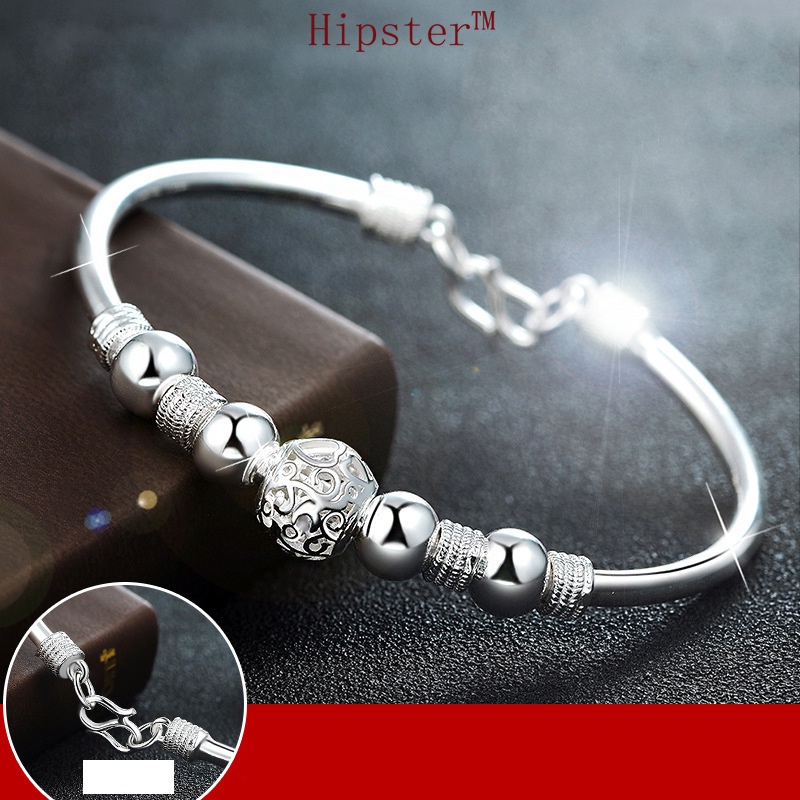 Vintage Ethnic Style Luxurious Style Circle Platinum Bracelet