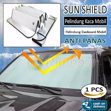 PELINDUNG KACA KABIN Sun Shield Krey Anti Panas Dashboard Mobil Perawatan Kendaraan Original Murah