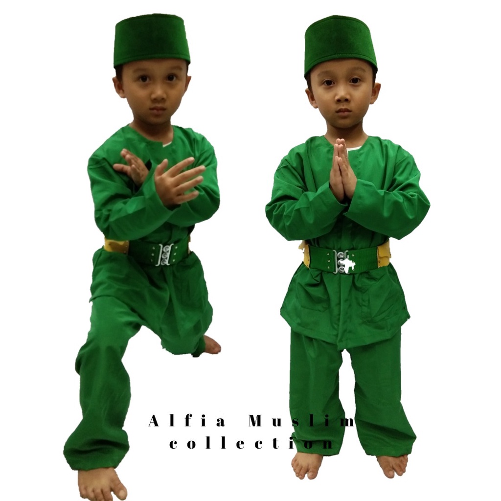 Setelan Baju Pangsi Anak  Baju Adat Betawi