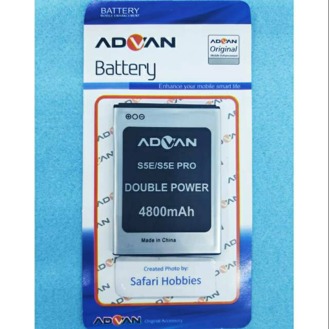 Baterai Advan S5E / S5E PRO