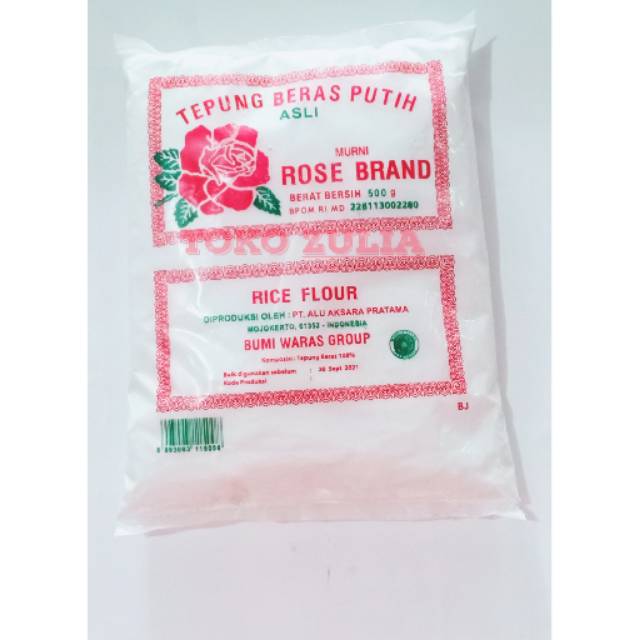 

Tepung Beras Rose Brand 500gram