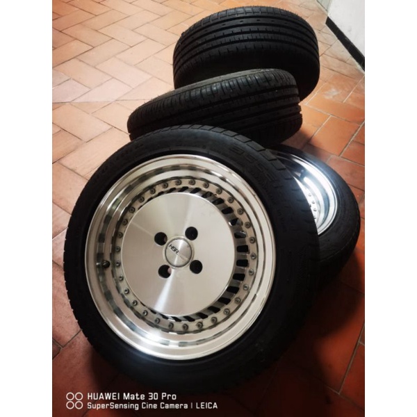 Velg HSR Stance R15 + Ban Accelera 2018