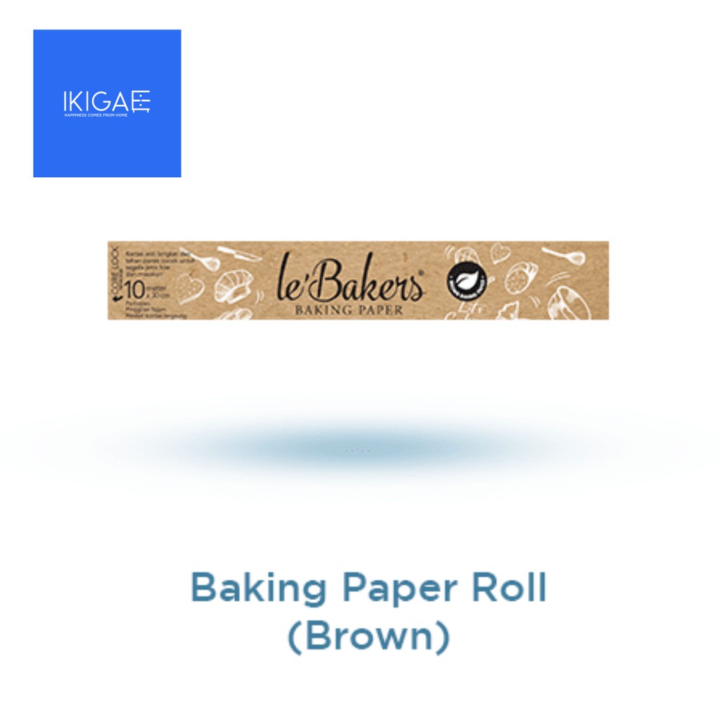 LE BAKERS BROWN BAKING PAPER / KERTAS BAKING / KERTAS LOYANG COKLAT