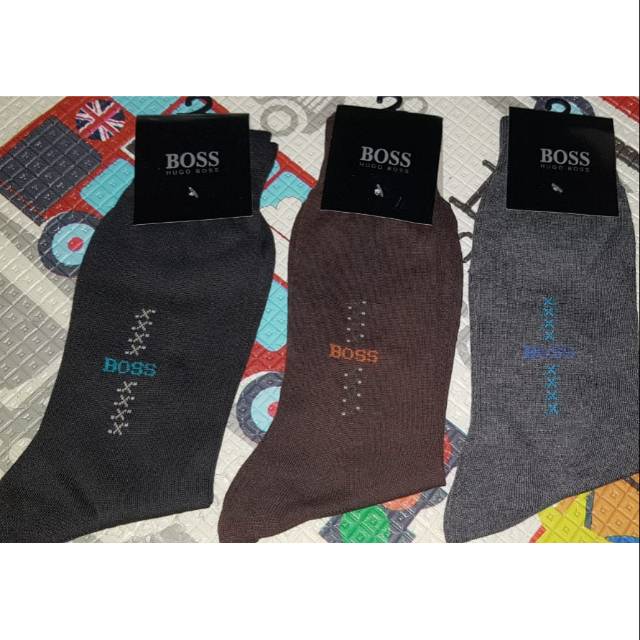 Kaos kaki kerja pria boss