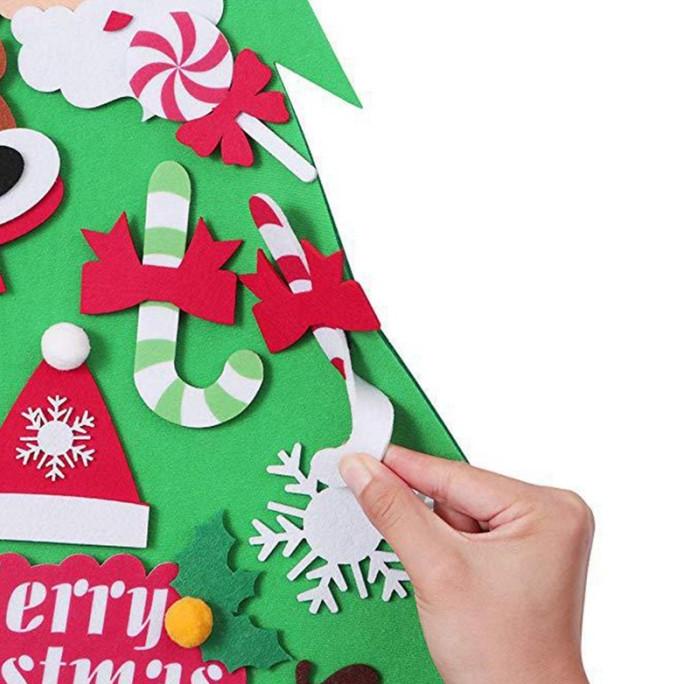 

Dekorasi Pohon Natal / Tahun Baru Diy Bahan Felt Pn43625