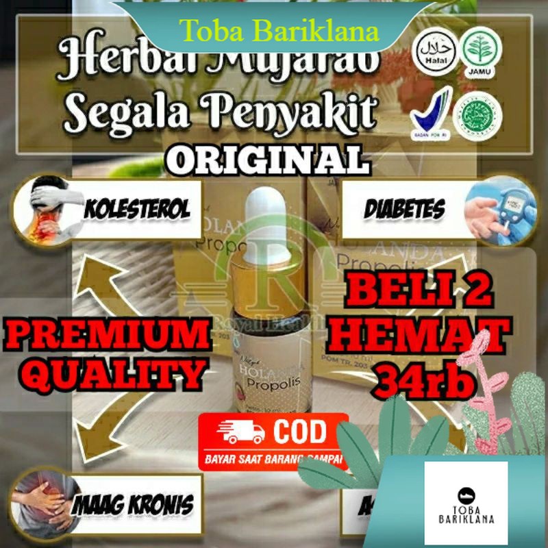 HOLANDA PROPOLIS ORIGINAL BPOM