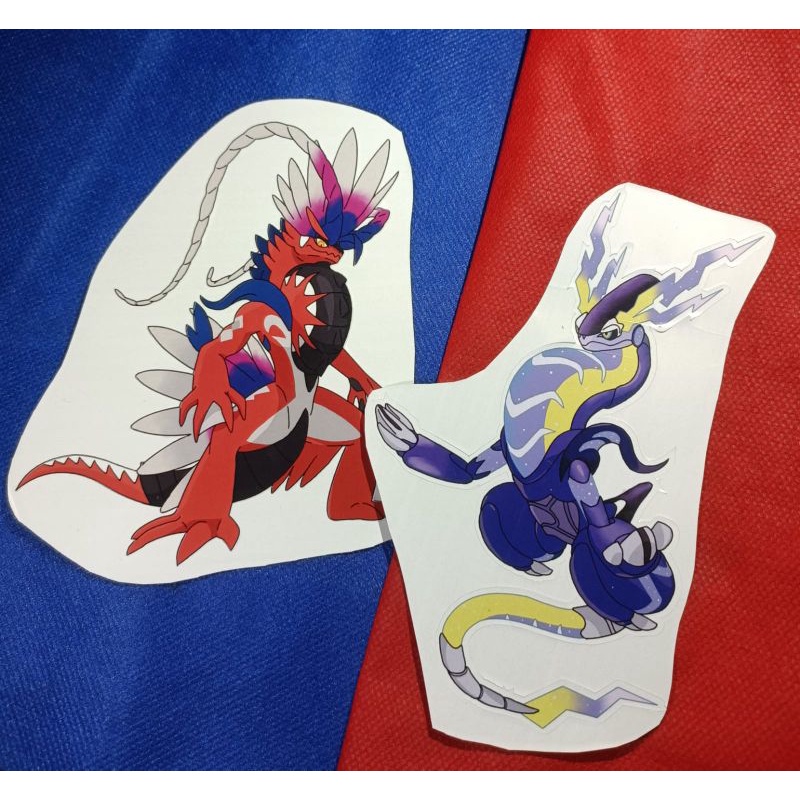 

Sticker "Koraidon & Miraidon" (Pokemon Scarlet & Pokemon Violet)