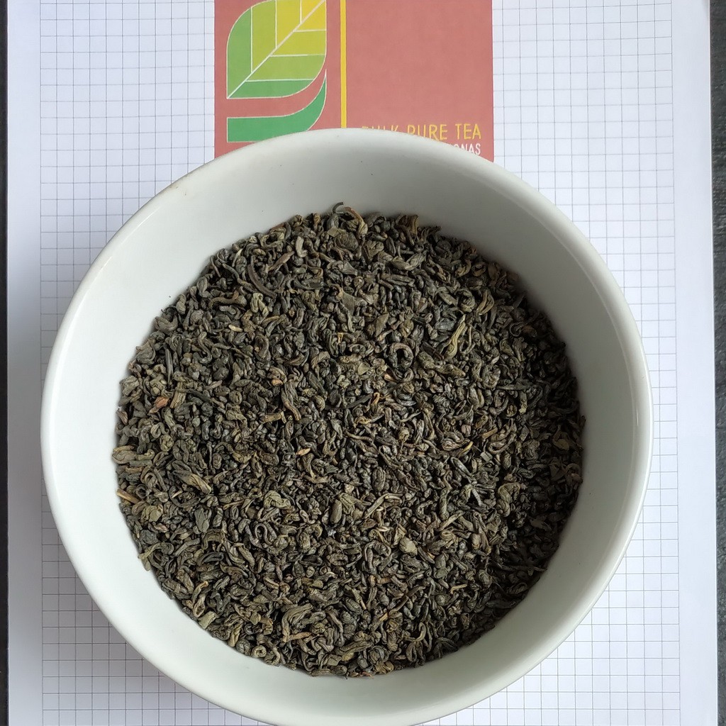 

growing pure tea GUN POWDER green tea teh hijau murni 1.000gr curah bulk