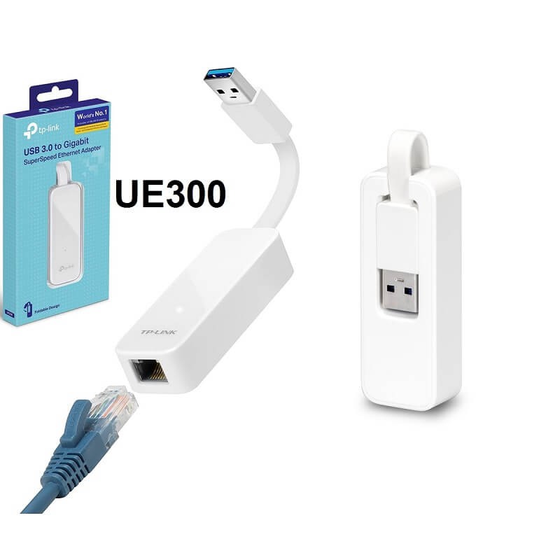 

TP-LINK UE300 USB 3.0 to Gigabit Ethernet Network Adapter