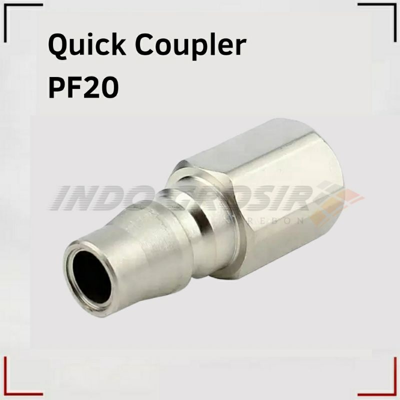 Coupler PF 20 Kopler Sambungan Selang Angin Kompresor Konektor PF20