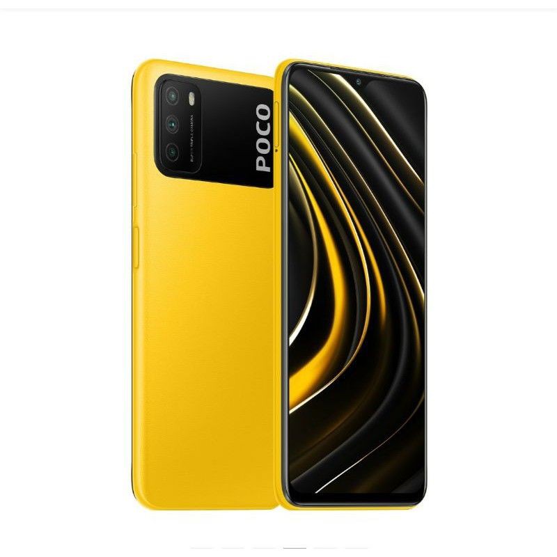 POCO M3 RAM 6GB/128 [GARANSI RESMI]-Kuning