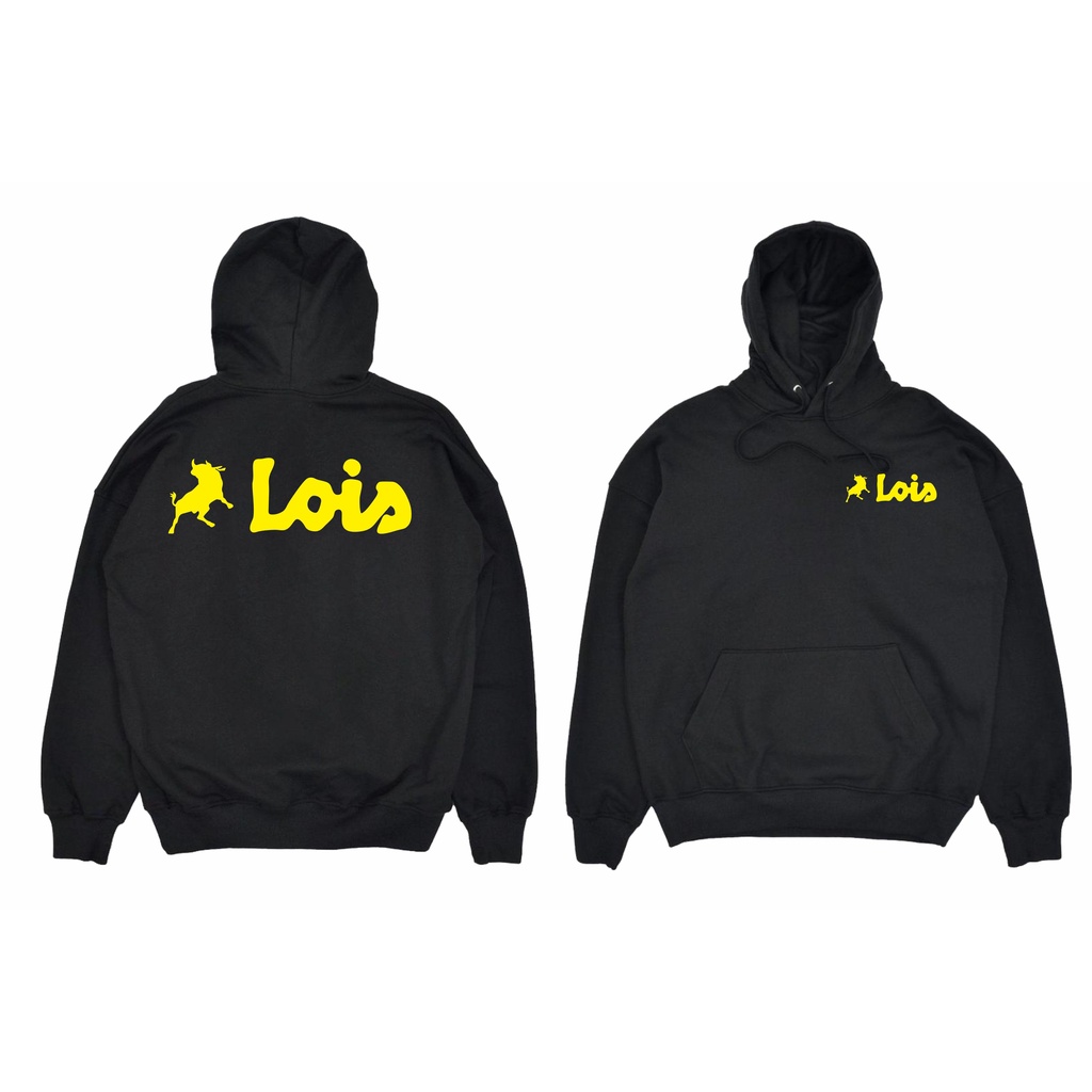 JAKET HOODIE LOIS LOGO JEANS BIG SIZE JUMBO