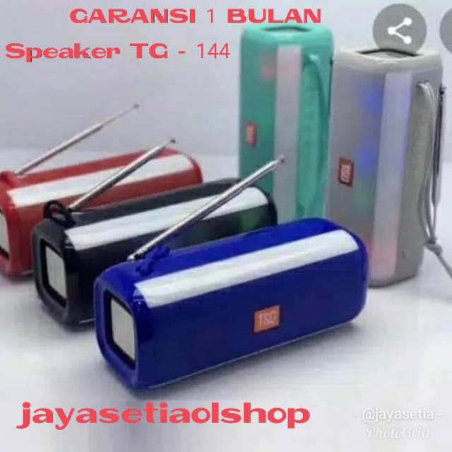 JBL TG 144 Speaker Portable Bluetooth LED Flashing Light