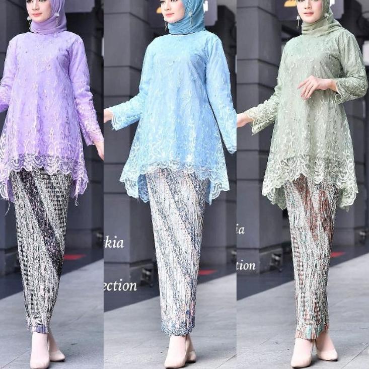 Belanja sekarang--Setelan New Bianca > Setelan Selendang / Kebaya Tunik / Kebaya Remaja / Kebaya Mod