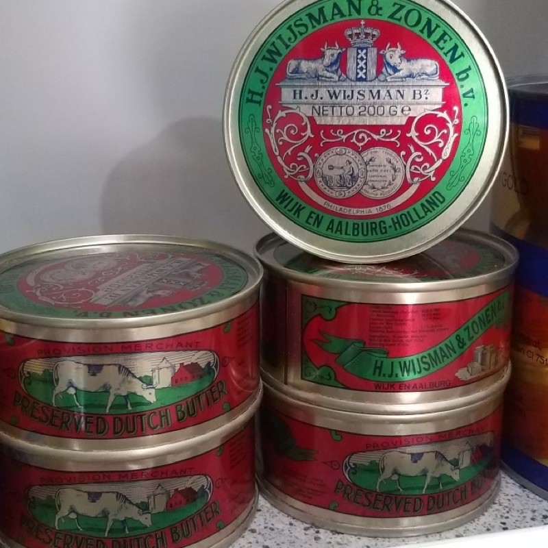 Wisman Butter 200 Gr original kaleng wijsman wisjman wysman